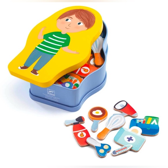 Djeco magnetic dress up game - Picture 2 of 7